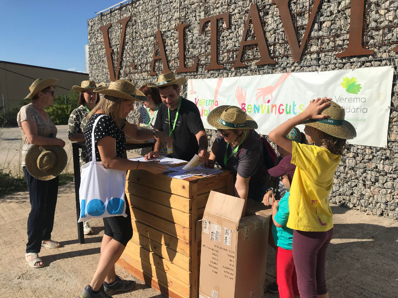 Verema Solidria segueix assolint els objectius marcats per a ledici del cinqu aniversari a vinya (2)